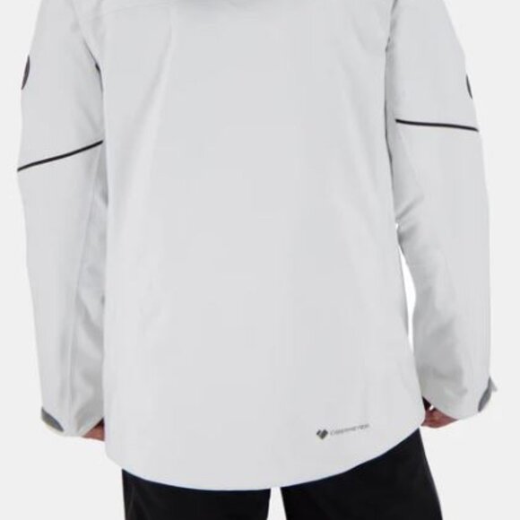 Men's white Obermeyer ski jacket size L - Picture 14 of 14